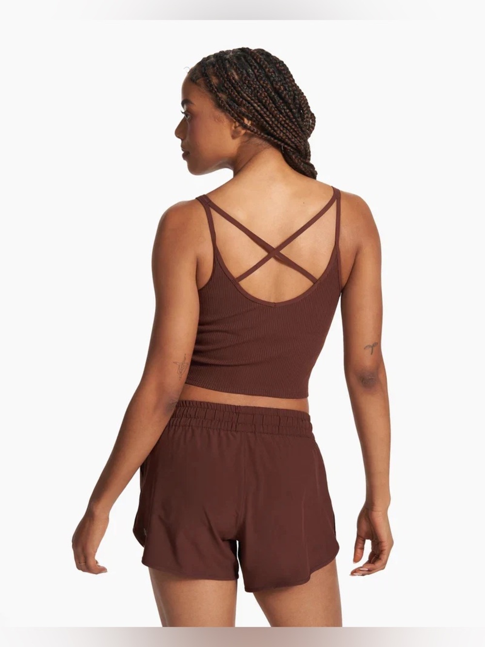 Vuori Rib Crop Tank - Picture 2 of 8